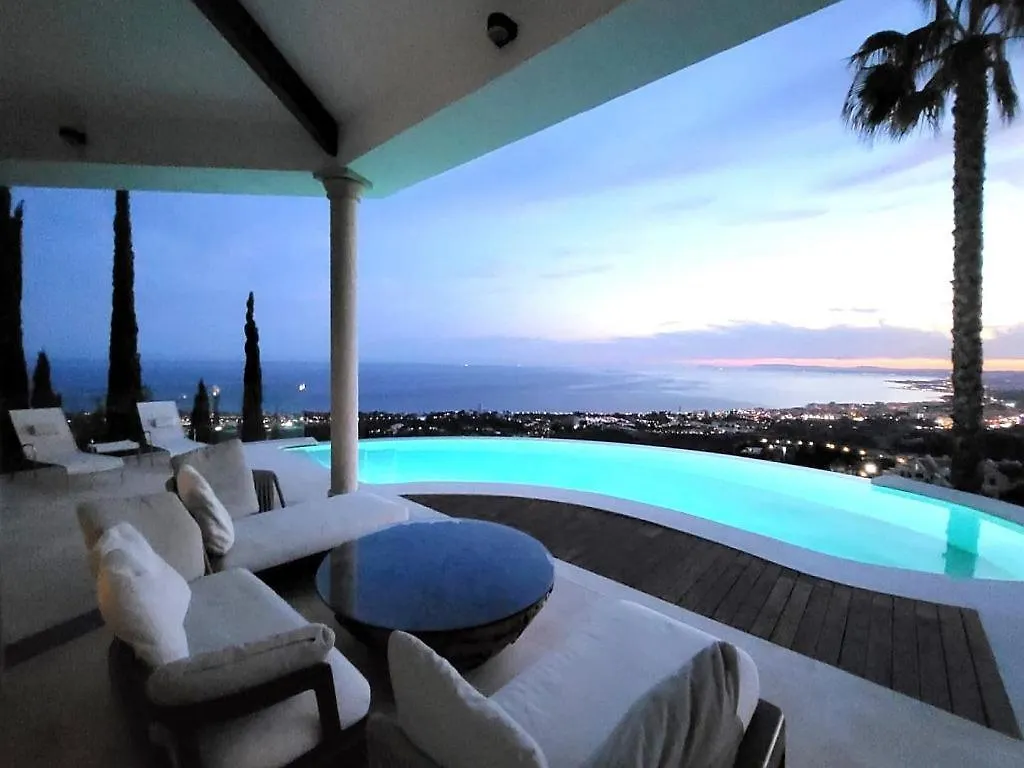 Luxury Sea View Villa In Marbella Spain